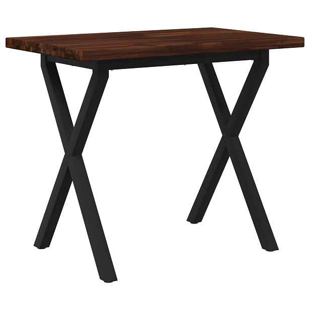 vidaXL Čtvercový jídelní stůl 110 x 55 x 75 cm Masivní akátové dřevo