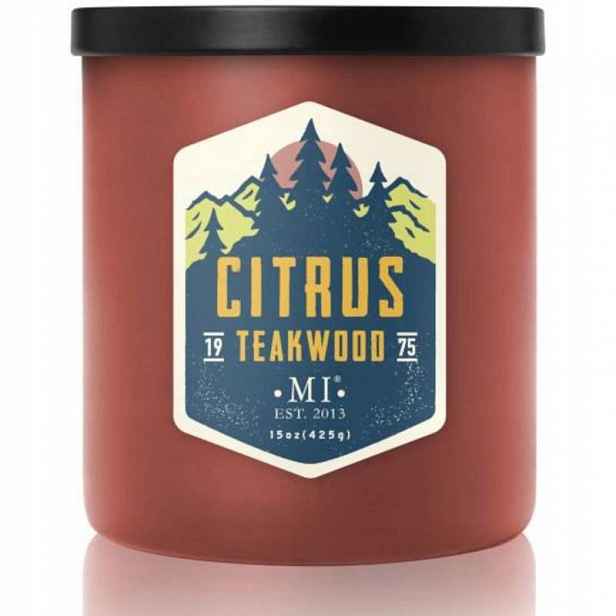 Sójová svíčka All American Citrus Teakwood 425g