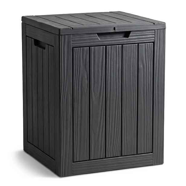 Ak furniture Zahradní úložný box Ezra 113 L černý
