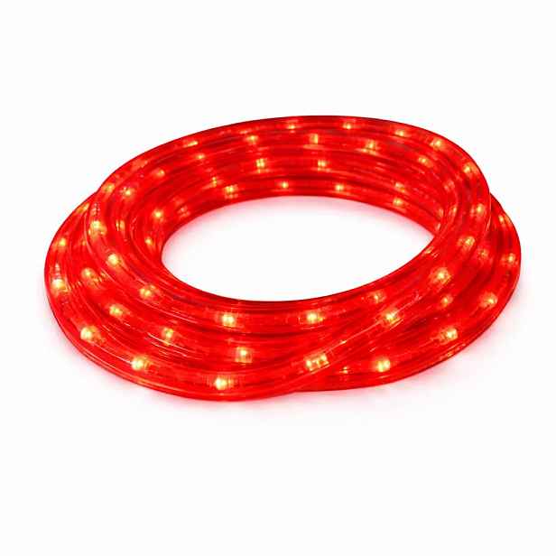 Easy Fix LED hadice venkovní, 1 m, červená, 30 diod, IP44, metráž