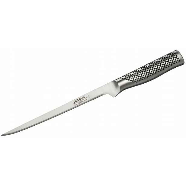 Filetovací nůž Global G-41 21 cm pružný Cromova 18 ryb
