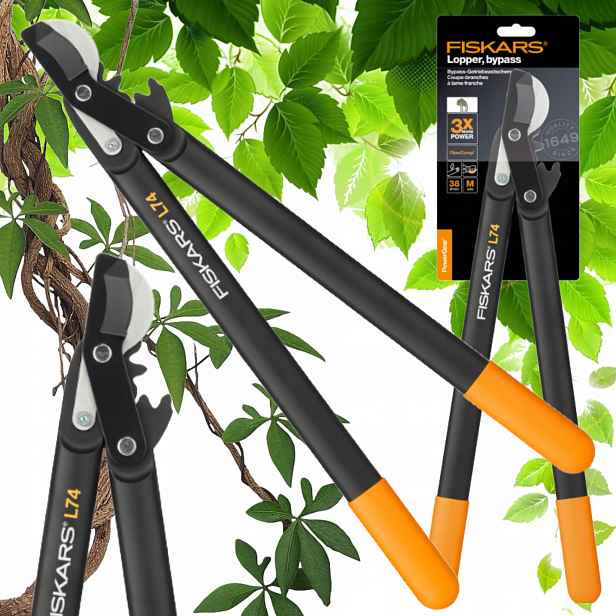 Zahradní nůžky Ostré Fiskars Dvouruční Nůžky Na Zahradní Větve 1000582