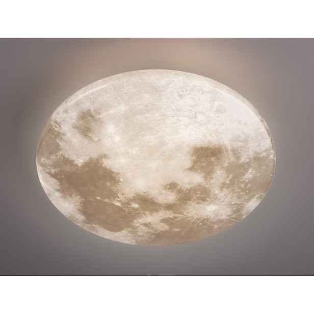 Stropní LED osvětlení Moonika 37 cm, motiv měsíc