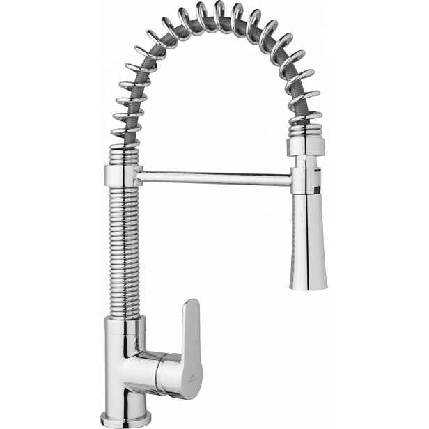 JB Sanitary Baterie do kuchyně, stojánková dřezová baterie s vytahovací sprškou MIRAM M10 25 00