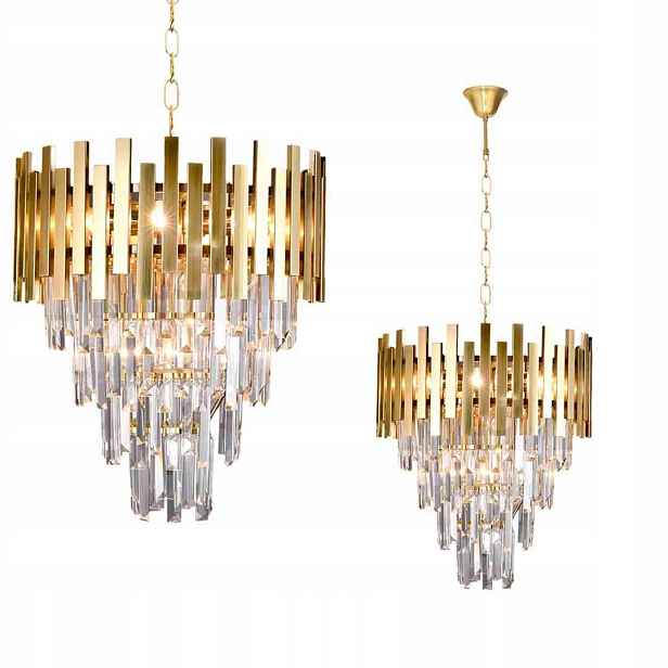Lustr Aspen II Gold 9xE14