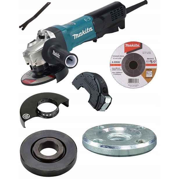 Makita úhlová bruska síťová 125 mm 1900 W plynulý start GA5094