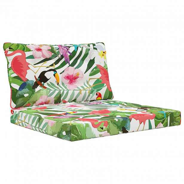 vidaXL Venkovní polštář na pohovku Polyester pestrá 80 x 68,5 cm