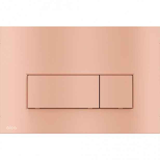Alca Thin ovládací tlačítko plast red gold mat M57-RG-M