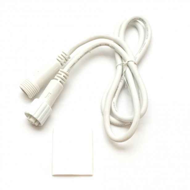 Easy Fix prodlužovací kabel 0,5 m, bílý, IP44