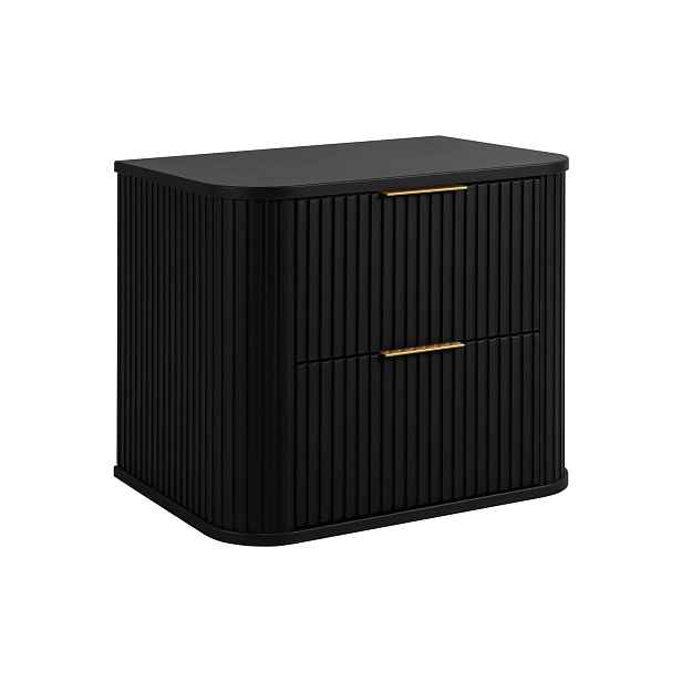 Elvisia Skříňka pod umyvadlo ELEGANCE Black | 60 cm