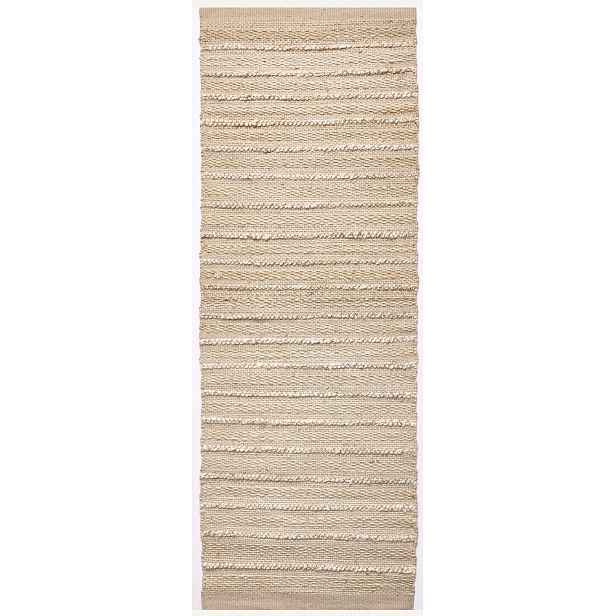 Ručně vázaný kusový koberec Leverie J 21 Natural, 140x200, béžová, chodba / předsíň, Diamond Carpets India