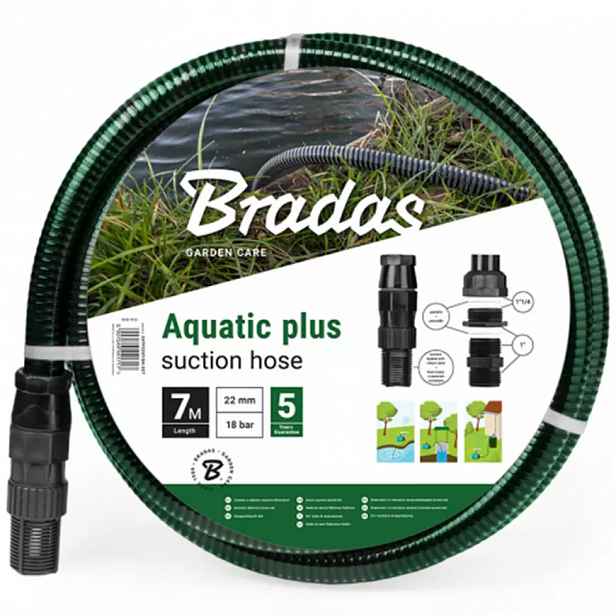 Sací hadice 4M AQUATIC PLUS plastový koš