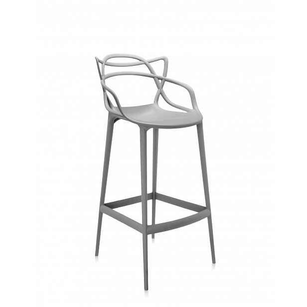Barová židle A.I. STOOL RECYCLED, v. 75 cm, více barev - Kartell Barva: bílá