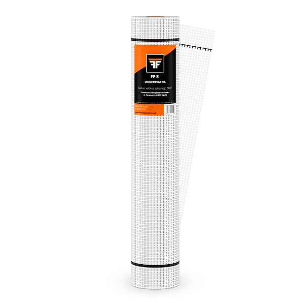 Fasádní síť Ff 8/75 75 g/m² 5×5 mm – pro vnitřní omítky
