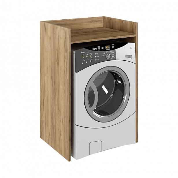 Skříňka na pračku VOJTO, dub artisan