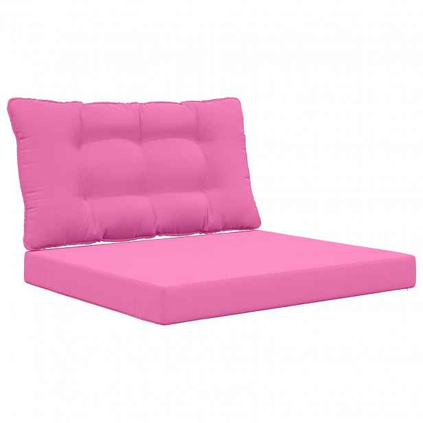 vidaXL Venkovní polštář na pohovku Polyester Růžová 80 x 68,5 cm