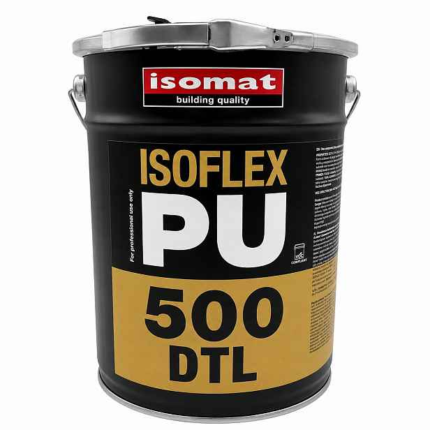 Isoflex-pu 500 Dtl – Hydroizolace zesílená vlákny pro detaily střech 5 kg