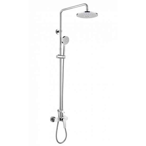 Mereo Eve - Sprchový set s baterií, průměr 22 cm, chrom CBE60104SAE