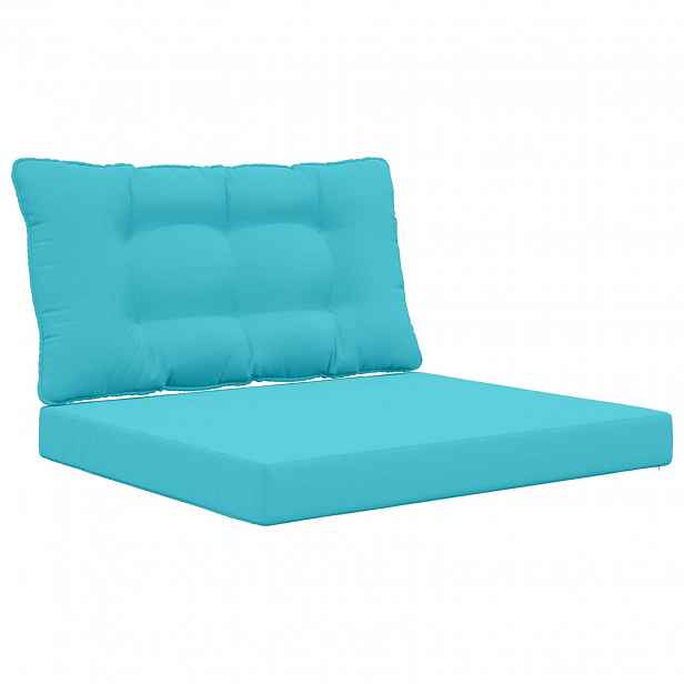 vidaXL Venkovní polštář na pohovku Polyester Tyrkysová 80 x 68,5 cm