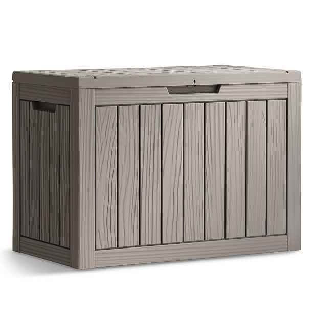 Ak furniture Zahradní úložný box Ezra 170 L šedý