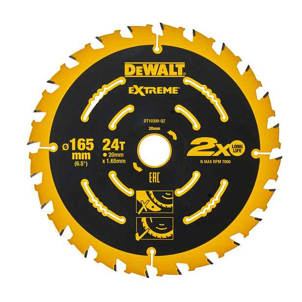 Dewalt DT10300 Kotouč Do Zahloubení 165X20MM 24T