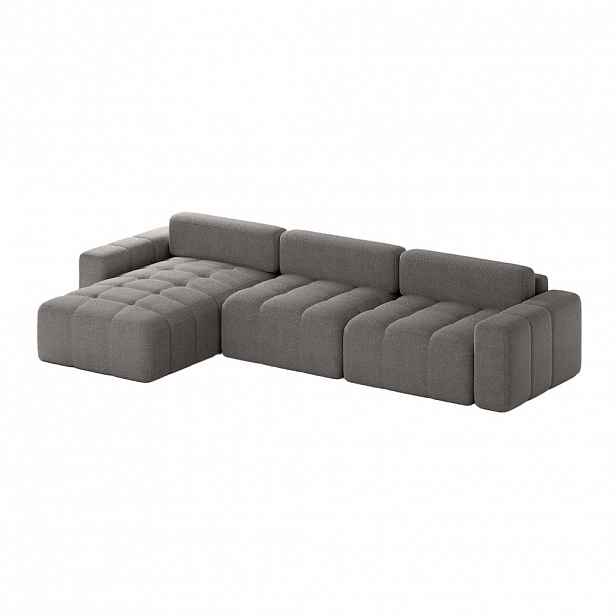 Fedve ROHOVÁ SOFA RIFU SO s rozkládací funkcí, grafit