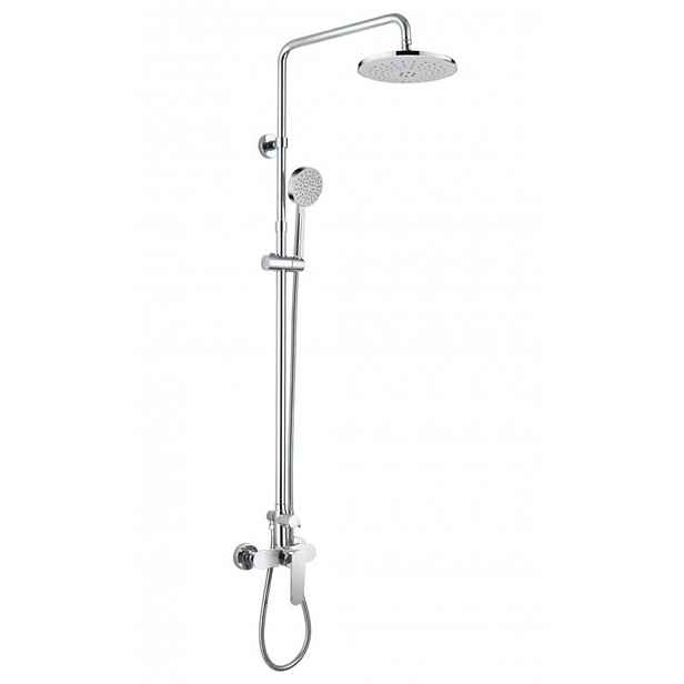 Mereo - Sprchový set s baterií, průměr 22 cm, chrom CBE60104SAM