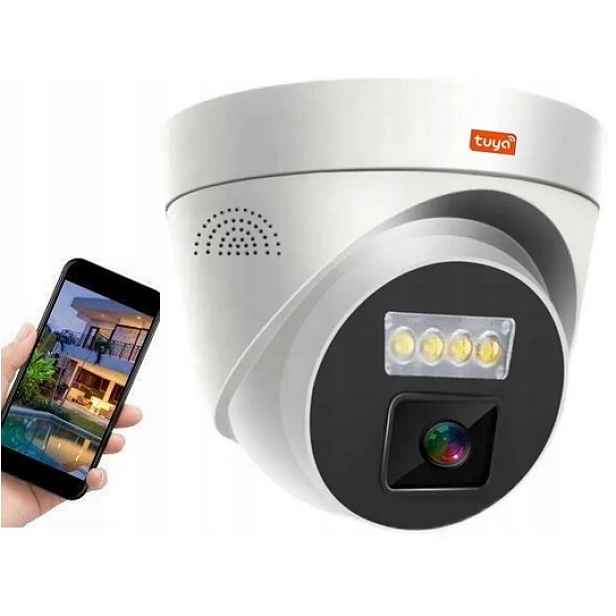 Monitorovací Venkovní Kamera PoE WiFi 5Mpx Hd Tuya