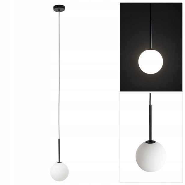 Bílá závěsná Martin výrazná forma nad kanceláří pro design Tk Lighting