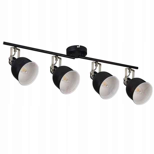 Kanlux Derato Regulovatelný reflektor E14 4x8W Černý IP20