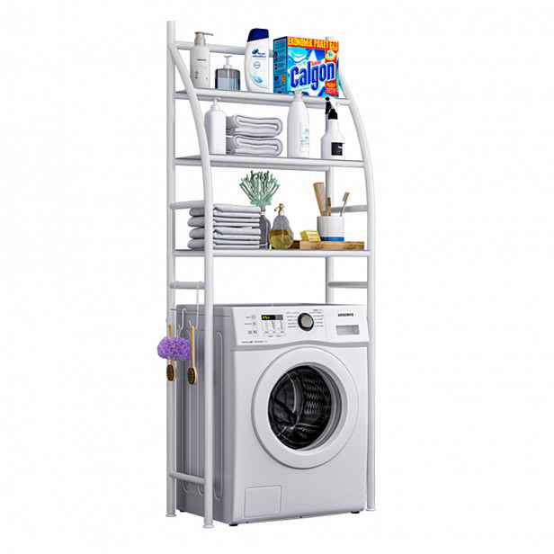 Regál nad pračku VIMERA, bílá