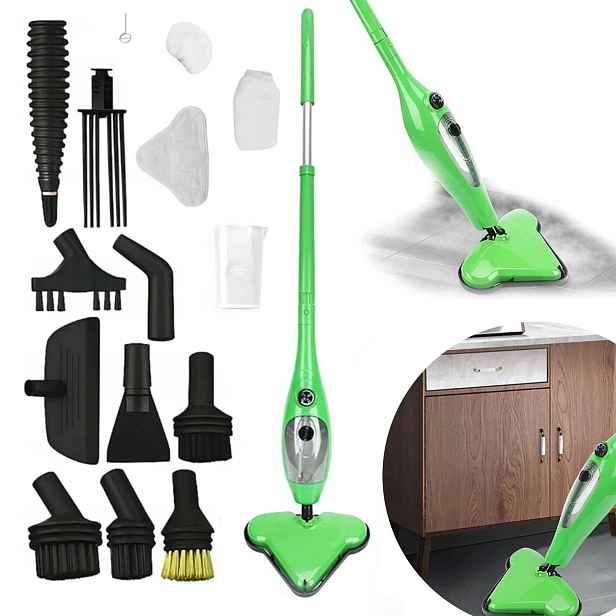 Multifunkční Parní Mop S Velkým Výkonem 1300 W 10 Vyměnitelných Nástavců