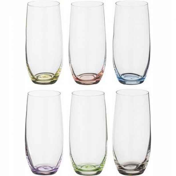 Bohemia Rainbow Sklenice 350 ML Long Kpl 6 Ks
