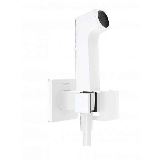 Hansgrohe - Bidetová baterie pod omítku, se sprškou, matná bílá 29233700