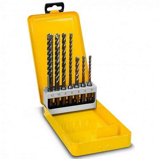 DeWALT - 7dílná sada vrtáků do zdiva SDS Plus DT8976
