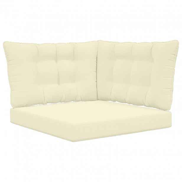 vidaXL Venkovní polštář na pohovku Polyester Krémová 68,5 x 68,5 cm