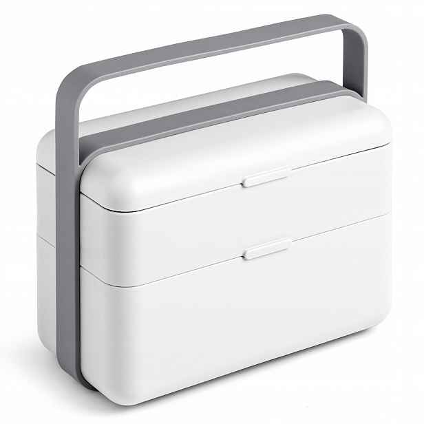 Bauletto Vysoký křišťálově bílý box na oběd Blim Plus
