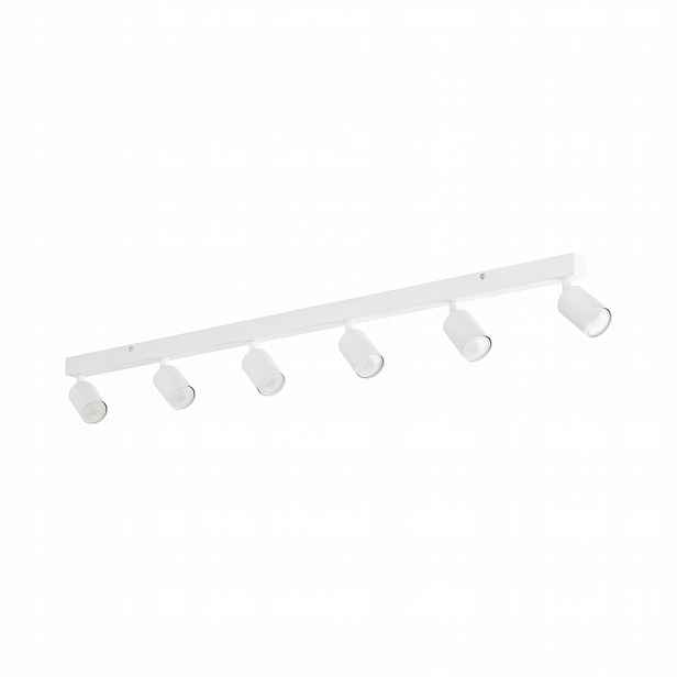 Bodové osvětlení Pohyblivá lampa bílá 6xGU10 60W Metal loft Tk Lighting