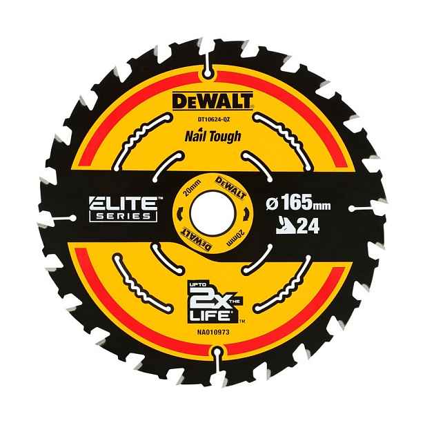 Dewalt DT10624 pilový kotouč pila 165 mm x 20 24z