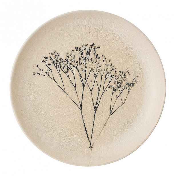 Kameninový talíř Bloomingville Bea, průměr 22,5 cm