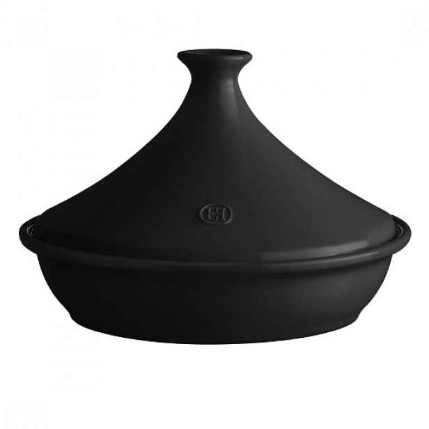Tagine, keramika, 32,5 cm/2,5 l, Satin Black - Emile Henry