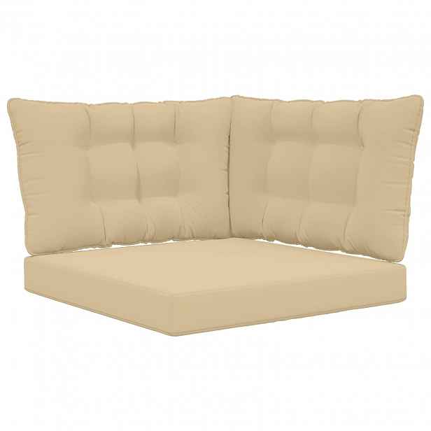 vidaXL Venkovní polštář na pohovku Polyester Béžová 68,5 x 68,5 cm