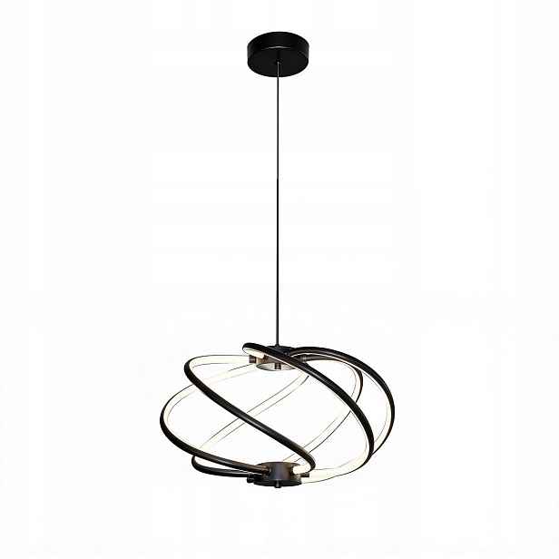 Závěsná lampa Kandor Černá Led 45 W LP-1425/1P Light Prestige
