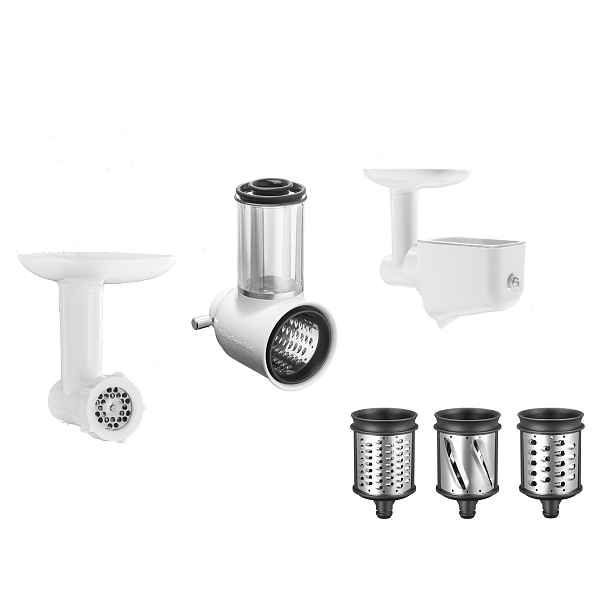 KitchenAid Balíček příslušenství 5KSM2FPPC - mlýnek, krouhač, lis 5KSM2FPPC