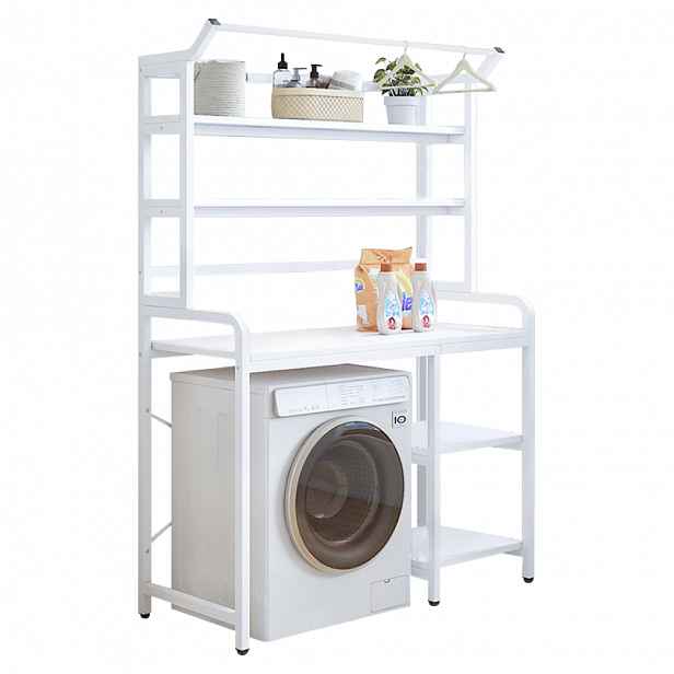 Regál nad pračku JABIR, bílá