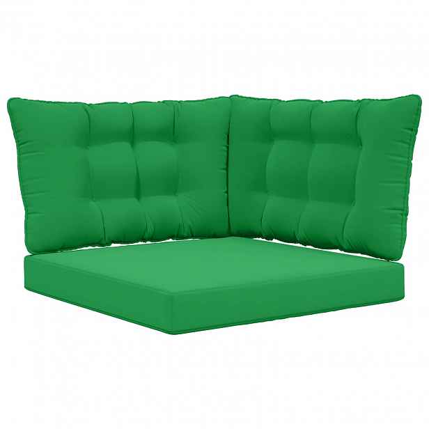 vidaXL Venkovní polštář na pohovku Polyester Zelená 68,5 x 68,5 cm