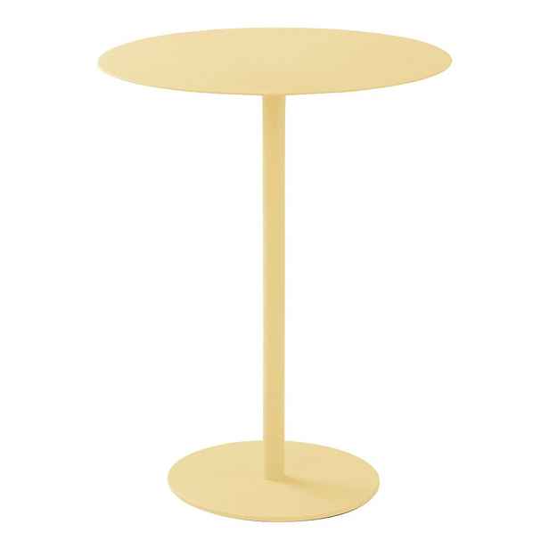 Kovový kulatý odkládací stolek ø 40 cm Heby – Jotex