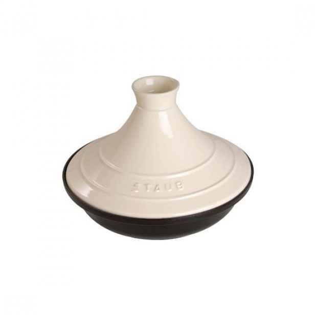 Tajine z litiny s keramickým víkem, 20 cm/0,6 l, Cream - Staub