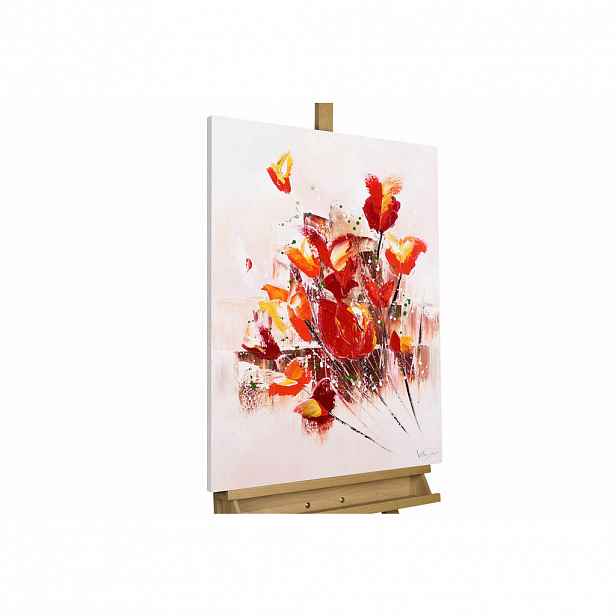 KUNSTLOFT OLEJOMALBA 60/80 cm, Květiny a rostliny