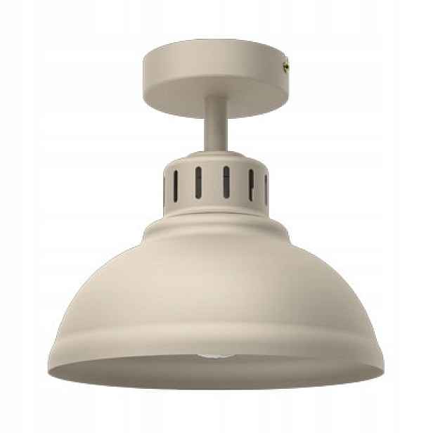 Luminex Sven stropní svítidlo industriální krémová kovová E27 1x15W
